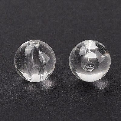 Transparent acrylic beads PL526_8MM-1