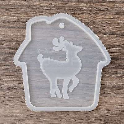 Christmas Theme DIY Silicone Pendant Molds SIMO-G007-01E-1