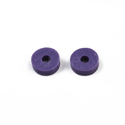 Handmade Polymer Clay Beads CLAY-R067-8.0mm-B03-1