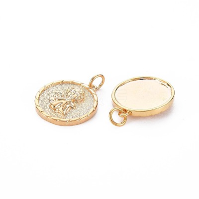 Brass Pendants KK-S356-680-1