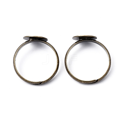 Brass Pad Ring Base Findings EC022-NFAB-1