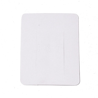Rectangle Paper Hair Clip Display Cards CDIS-C004-03G-1