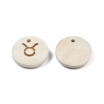 Laser Out Wood Pendants WOOD-S053-51F-1