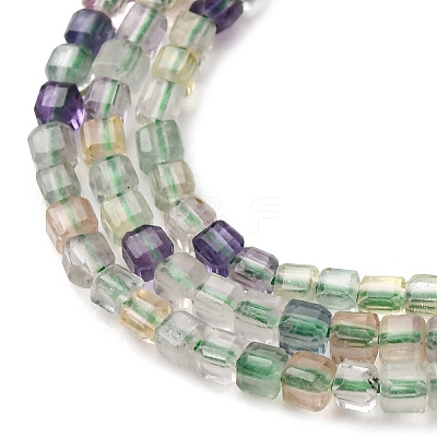 Natural Fluorite Beads Strands G-B142-C05-2x2mm-1