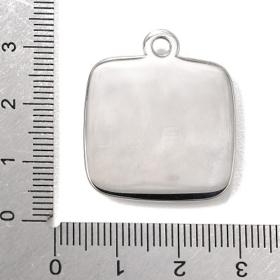 304 Stainless Steel & Natural Paua Shell Pendants SH-CBA7184-01G-P-1