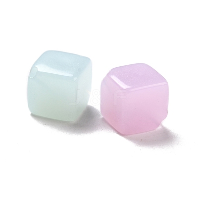 Opaque Acrylic Beads SACR-E003-02-1