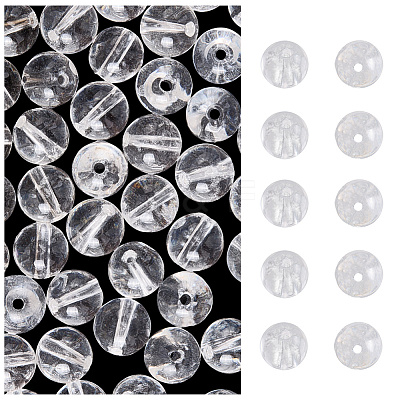100Pcs Natural Grade AB Quartz Crystal Beads G-SC0003-55-1