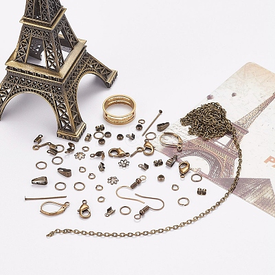 Metal Jewelry Findings Sets DIY-YW0001-23AB-1