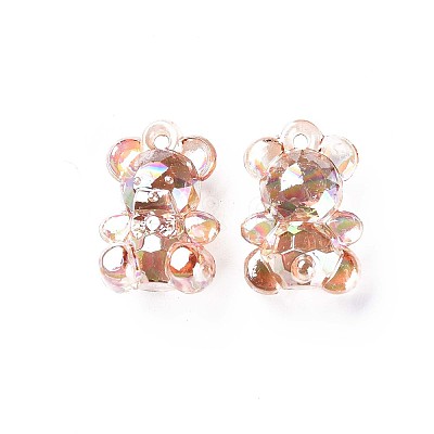Transparent Acrylic Pendants LS-MACR-S373-113-C06-1