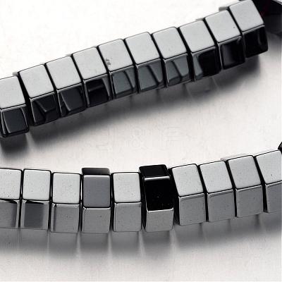 Non-magnetic Synthetic Hematite Bead Strands G-F300-15-09-1