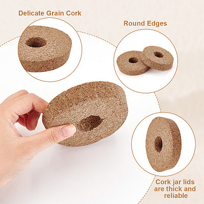 Cork Bottle Stoppers FIND-WH0152-686A-1