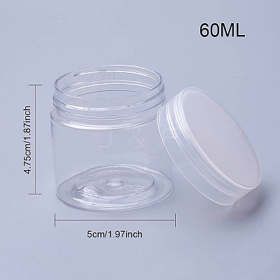 Transparent Plastic Bead Containers LS-CON-WH0068-21-1