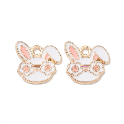 Easter Alloy Enamel Pendants LS-ENAM-I055-01KCG-03-1