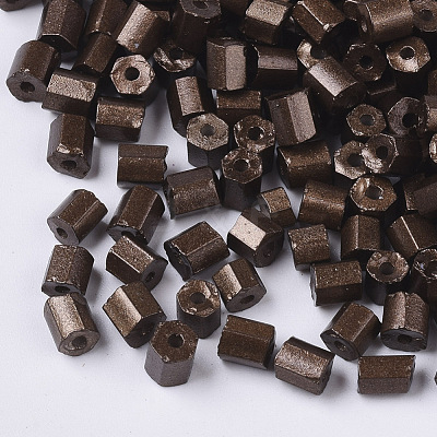 6/0 Two Cut Glass Seed Beads SEED-S033-06B-17-1