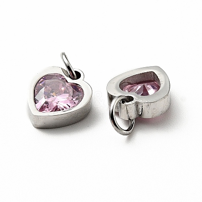 304 Stainless Steel Pendants STAS-D189-06P-02-1