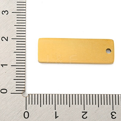 PVD Vacuum Plating 201 Stainless Steel Big Pendants STAS-L079-027R-G-1
