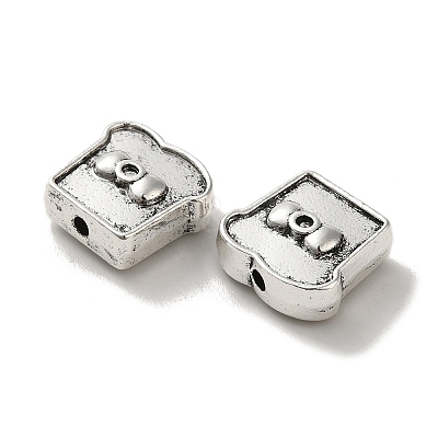 Tibetan Style Alloy Beads PALLOY-P302-01F-AS-1