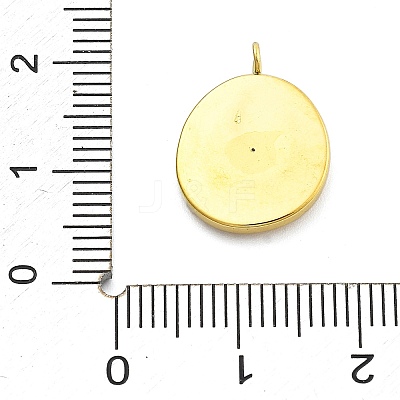 Ion Plating(IP) 304 Stainless Steel Rhinestone Pendants STAS-U034-04G-1