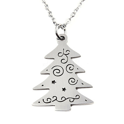Non-Tarnish Christmas Theme NJEW-S105-JN598-45-1-1