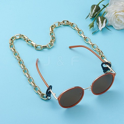 Personalized CCB Plastic Cable Chain Necklaces NJEW-JN02882-1