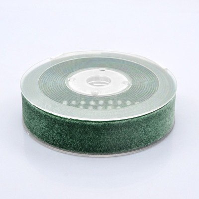 Polyester Velvet Ribbon for Gift Packing and Festival Decoration SRIB-M001-23mm-587-1