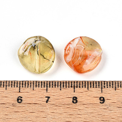 Transparent Acrylic Beads X1-TACR-T028-41F-1