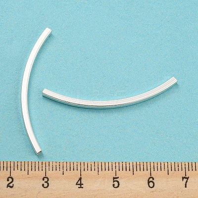 925 Sterling Silver Tube Beads STER-Q191-03B-S-1