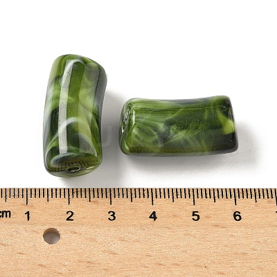 Acrylic Imitation Gemstone Beads X-MACR-K359-66E-1