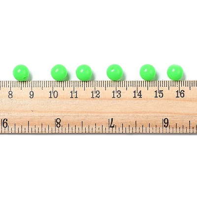 Fluorescent Acrylic Beads MACR-R517-8mm-07-1