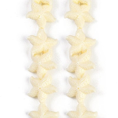 Synthetic Coral Dyed Carved Beads Strands CORA-K009-06B-02-1
