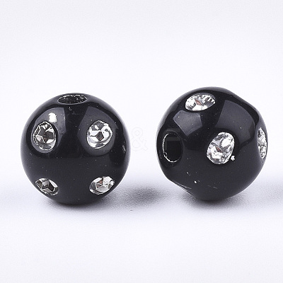 Plating Acrylic Beads LS-PACR-S186-10mm-A01-1