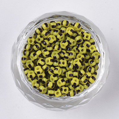 FGB 8/0 Grade A Round Glass Seed Beads SEED-S030-429-1