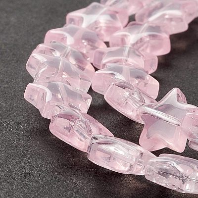 Transparent Glass Beads Strand GLAA-K057-01I-1