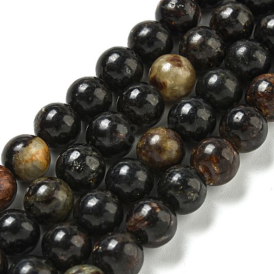 Natural Phlogopite Beads Strands G-P546-A01-03-1