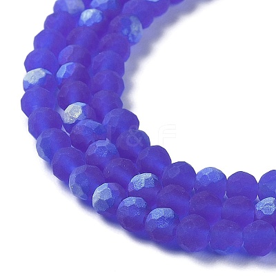Transparent Glass Beads Strands X1-EGLA-A034-T4mm-MB31-1