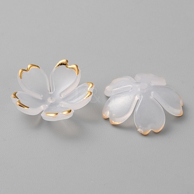 Acrylic Bead Caps OACR-CJC0002-04F-1