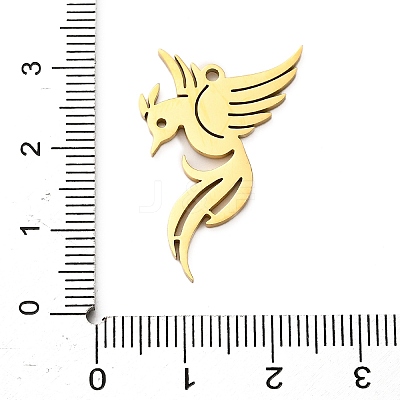 304 Stainless Steel Pendants LS-STAS-M117-02F-G-1