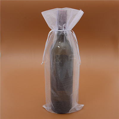 Rectangle Organza Drawstring Gift Bags WG96915-06-1