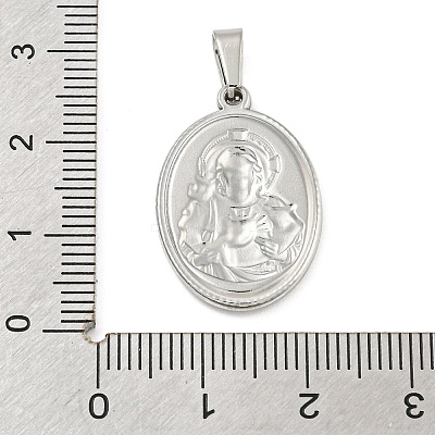 Non-Tarnish 304 Stainless Steel Pendants STAS-B071-02A-06P-1
