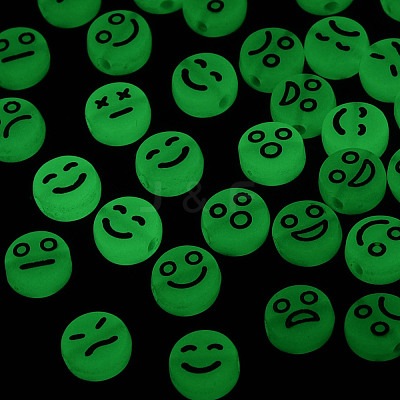 Luminous Acrylic Beads LACR-Q003-002-1