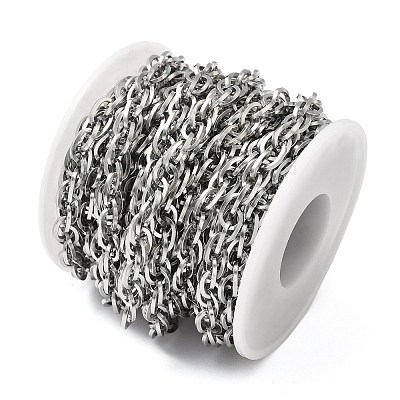 304 Stainless Steel Rope Chains CHS-H025-16P-02-1