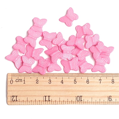 Opaque Acrylic Beads SACR-S025mm-01-1