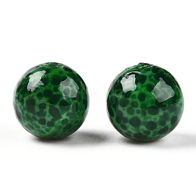 Handmade Normal Lampwork Beads LAMP-N024-08D-1