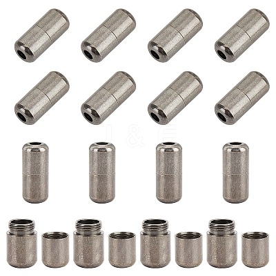 Brass Capsule Lace Lock Buckles KK-PH0001-29B-1