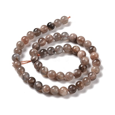 Natural Multi-Moonstone Beads Strands G-I247-14A-01-1