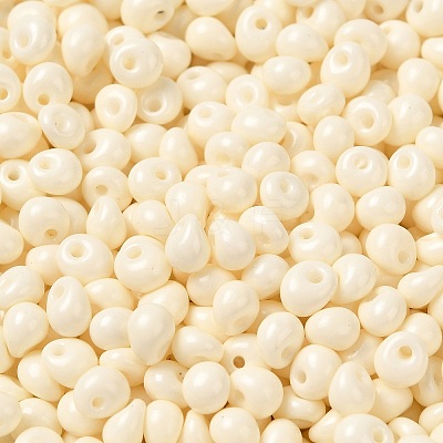 6/0 Opaque Baking Paint Glass Seed Beads SEED-M012-02A-26-1