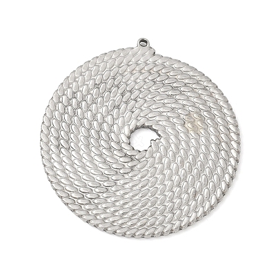 304 Stainless Steel Pendants STAS-R162-03P-08-1