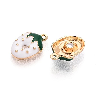 Alloy Enamel Charms PALLOY-T092-34G-02-1