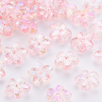 Transparent Acrylic Beads TACR-S154-45C-902-1