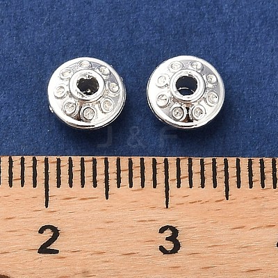 Long-Lasting Plated Alloy Beads PALLOY-A006-22S-1